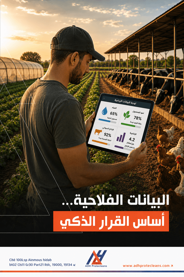 البيانات الفلاحية: لماذا أصبح القرار المبني على الأرقام أكثر أهمية؟